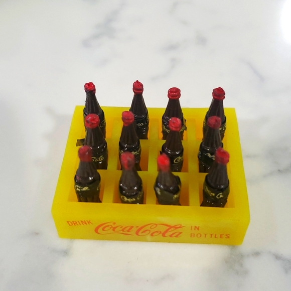 Vintage Miniture Coca Cola Bottles - Picture 1 of 8